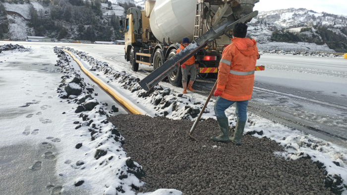 Pist Drenaj Kanal İmalatı