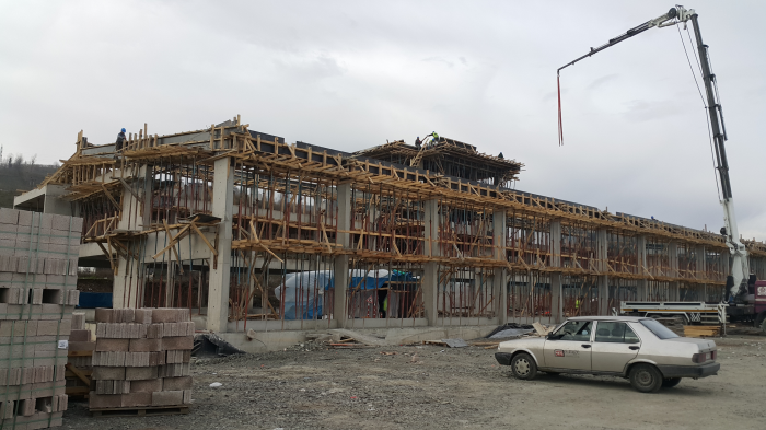 İtfaiye Binası Kaba İmalat