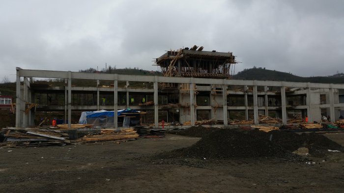 İtfaiye Binası Kaba İmalat