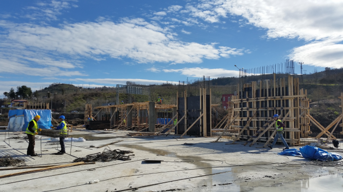 İtfaiye Binası Kaba İmalat