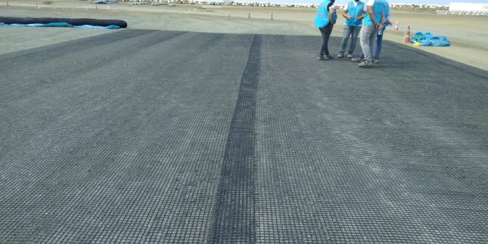 Geotekstil Keçe Serilmesi