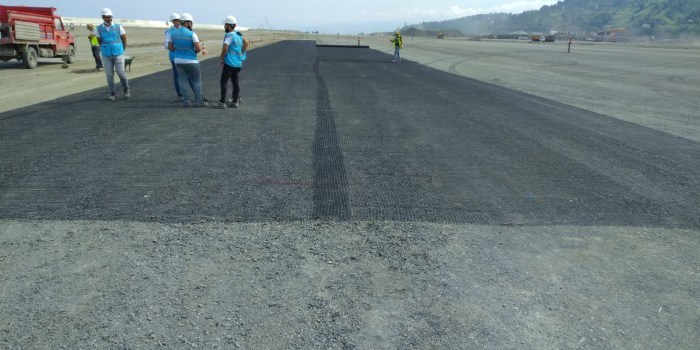 Geotekstil Keçe Serilmesi